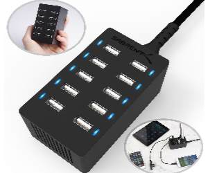 10-Port USB Charger