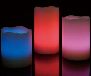 Flameless Multicolor Candles