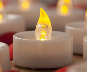 mars battery operated candles flickering led candles tealights