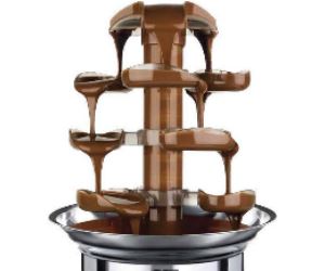 stainless steel chocolate fountain party pack