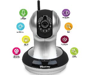 wireless video monitoring security camera audio night vision